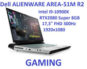 GAMING DELL Alienware Area-51m R2 i9-10900K 16GB 512 SSD 17,3