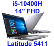 Dell Latitude 5411 i5-10400H 16GB 256SSD 14