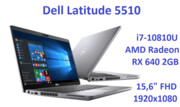 Dell Latitude 5510 i7-10810u 16GB 512SSD 15,6