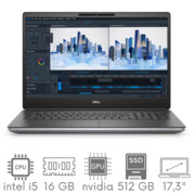 Stacja Graficzno-Robocza Dell Precision 7750 i5-10400H 16GB 512 SSD 17,3
