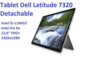 Tablet DELL Latitude 7320 Detachable i5-1140G7 16GB 256SSD 12,8