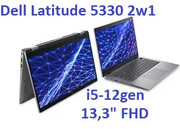 2w1 DELL Latitude 5330 i5-1245u 16GB 256SSD 13,3 FHD 1920x1080 Touch Wifi BT Win11pro Gw12mc DELL