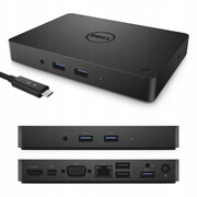 Stacja dokująca DELL WD15 USB-C + Zasilacz 130W Stacja dokująca DELL WD15 USB-C + Zasilacz 130W DELL