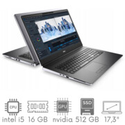 Stacja Graficzno-Robocza Dell Precision 7750 i5-10400H 16GB 512 SSD 17,3