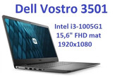 Dell Vostro 3501 i3-1005G1 8GB 256SSD 15,6 FHD 1920x1080 matt Kam WiFi BT Win10pro gw12mc DELL
