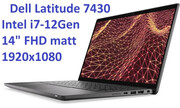 Dell Latitude 7430 i7-1265U 32GB 2TB SSD 14'' FHD 1920x1080 matt WiFi BT Kam win11pro GW12mc DELL