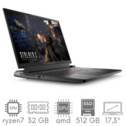 Gaming DELL Alienware M17 R5 Ryzen 7 6800H 32GB 512 SSD 17,3#8221; FHD 1920x1080 360Hz Radeon RX6700M 10GB Kam WiFi BT Win11pl Gw12mc DELL