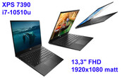 Dell XPS 7390 i7-10510u 16GB 512SSD 13,3 FHD 1920x1080 matt WiFi BT Kam win10 Gw12mc DELL