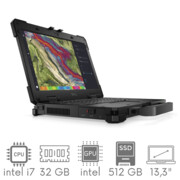 Pancerny DELL Latitude 7330 RUGGED i7-1185G7 32GB 512 SSD 13,3