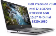 Stacja Graficzno-Robocza Dell Precision 7550 i7-10870H 64GB 512 SSD 15,6