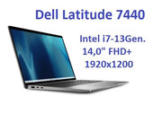Dell Latitude 7440 i7-1365U 32GB 512SSD 14'' FHD+ 1920x1200 WiFi BT Kam Win11pro GW12mc DELL