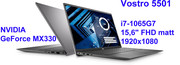 Dell Vostro 5501 i7-1065G7 16GB 512SSD 15,6 FHD 1920x1080 matt GeForce MX330 2GB Kam WiFi BT Win10pro gw12mc DELL