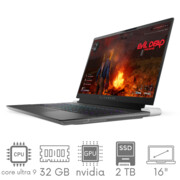 DELL Alienware X16 R2 Ultra 9 185H 32GB 2TB SSD 16#8221; FHD+ 1920x1200 480Hz GeForce RTX4090 16GB WiFi BT Kam Win11 gw12mc DELL