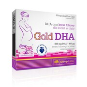 OLIMP Gold DHA 30 Flow Caps Kwas Foliowy Olimp Sport Nutrition