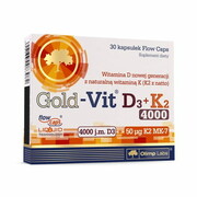 OLIMP GOLD-VIT D3+K2 4000IU 30caps Olimp Sport Nutrition