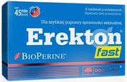 OLIMP Erekton Fast 8 tab SPRAWNOŚĆ SEKSUALNA Olimp Sport Nutrition
