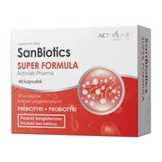 ACTIVLAB SANBIOTICS SUPER FORMULA 40 kapsułek Activlab Pharma