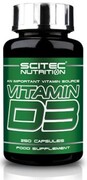 Scitec Nutrition VITAMIN D3 250 kaps Scitec