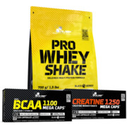 OLIMP ZESTAW DLA KAŻDEGO KREATYNA BIAŁKO AMINO BCAA Olimp Sport Nutrition