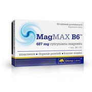 OLIMP MagMAX B6 Aż 687mg MAGNEZU !! 50 tabletek Olimp Sport Nutrition
