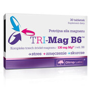 OLIMP Tri-Mag B6 30 tab STRES SKURCZE Olimp Sport Nutrition
