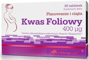 OLIMP Kwas foliowy 400 g30 tab DLA PRZYSZŁYCH MAM Olimp Sport Nutrition