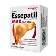 ACTIVLAB ESSEPATIL MAX 600MG 30 KAPSUŁEK Activlab Pharma