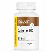 Kofeina OstroVit Caffeine 200 110 tabletek Ostrovit