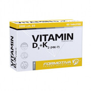 Formotiva Witamina D3+K2 Vitamin D3 + K2 60 tabl. Formotiva