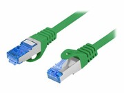 LANBERG patchcord cat.6A FTP LSZH CCA 15m green LANBERG