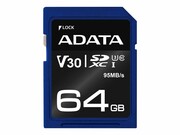 ADATA ASDX64GUI3V30S-R ADATA Premier Pro SDXC UHS-I U3 64GB (Video Full HD) Retail A-DATA