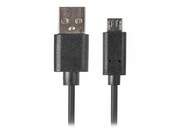 LANBERG CA-USBM-20CU-0030-BK Lanberg Kabel Quick Charge 3.0, USB Micro-B(M)->A(M) 3M Czarny LANBERG