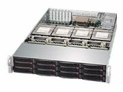 SUPERMICRO Chassis Black 2U SC829H LP w/ R. 1600W PWS SUPER MICRO COMPUTER