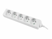 LANBERG PS0-05E-0150-W Lanberg listwa zasilająca 1.5M Biała 5X 230V PL KABEL WYKONANY Z PEŁNEJ MIEDZI LANBERG