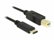 DELOCK 83330 Delock Kabel USB 2.0 Typ-BM> USB Typ-C (M) 2m czarny DELOCK