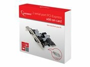 GEMBIRD SPC-22 Gembird Kontroler PCI Express -> 2x COM 9 PIN (low profile) GEMBIRD