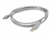 LANBERG CA-USBK-10CC-0018-S Lanberg kabel USB 2.0 mini AM-BM5P 1.8m szary LANBERG