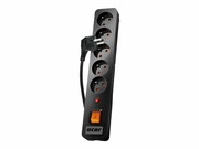 HSKDATA W0180 Acar X5 listwa zasilająco-filtrująca, czarna 3m HSK DATA (ACAR)