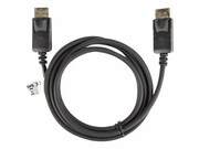 LANBERG CA-DPDP-10CC-0018-BK Lanberg kabel Display Port M/M 1.8m 4K czarny LANBERG