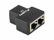 LANBERG ADS-RJ45-2RJ45-OS Lanberg adapter-złączka sieciowa RJ45 do 2x RJ45 ekranowana LANBERG