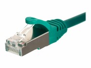 NETRACK BZPAT10FG Netrack patchcord RJ45, osłonka zalewana, kat. 5e FTP, 10m zielony NETRACK
