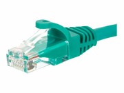 NETRACK BZPAT56G Netrack patchcord RJ45, osłonka zalewana, kat. 6 UTP, 5m zielony NETRACK
