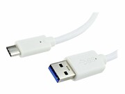 GEMBIRD CCP-USB3-AMCM-6-W Gembird kabel USB-C 3.0, 1.8m, biały GEMBIRD