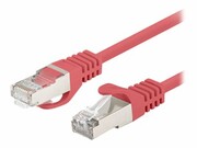 LANBERG Patchcord Cat.6 FTP 1m red 10-pack LANBERG