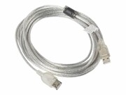 LANBERG CA-USBE-12CC-0050-TR Lanberg przedłużacz kabla USB 2.0 AM-AF ferryt 5m LANBERG