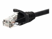 NETRACK BZPAT5UK Netrack patchcord RJ45, osłonka zalewana, kat. 5e UTP, 5m czarny NETRACK