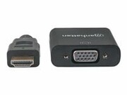 MANHATTAN 151467 Manhattan Konwerter HDMI męski na VGA żeński IC INTRACOM