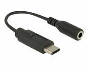 DELOCK 65842 Delock Adapter/przejściówka USB Type-C (M) > Stereo Jack żeński, 14 cm DELOCK