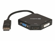 SANDBERG 509-11 Sandberg Adapter DP > HDMI+DVI+VGA SANDBERG