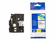 BROTHER TZE161 Taśma Brother 36mm BLACK ON CLEAR BROTHER